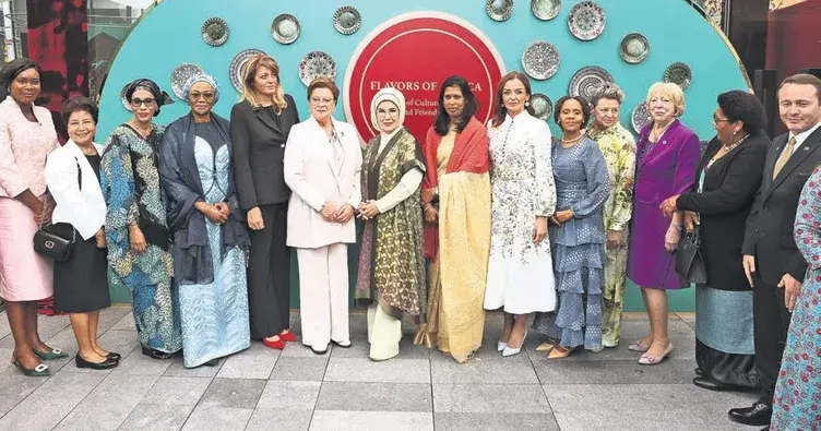 Emine Erdoğan Afrika kıtasının lezzetlerini New York’a taşıdı