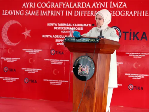Emine Erdoğan: "TİKA'nın Çalışmaları Türkiye-Kenya İlişkilerini Güçlendirecek"