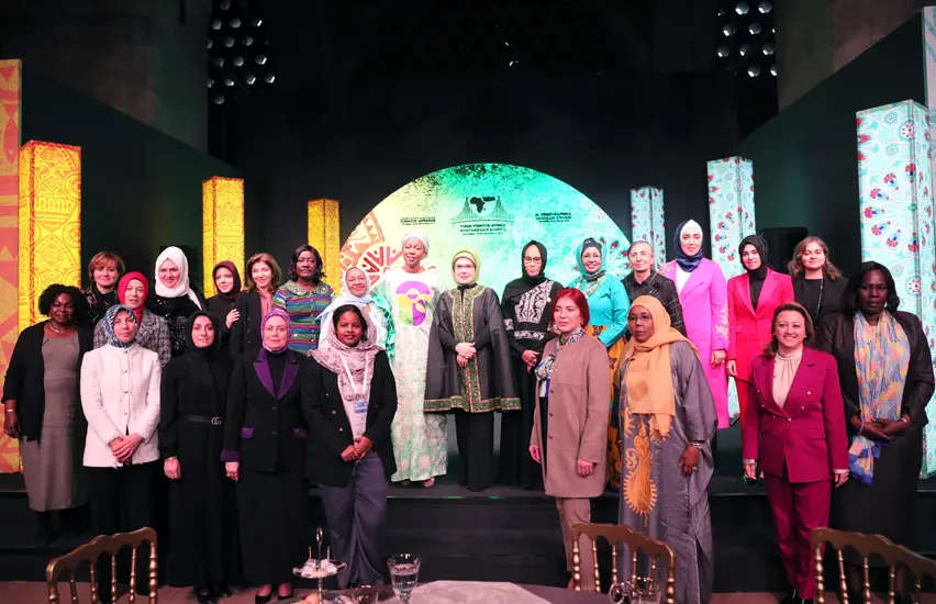 Emine Erdoğan, Afrikalı devlet başkanlarının eşleriyle bir araya geldi