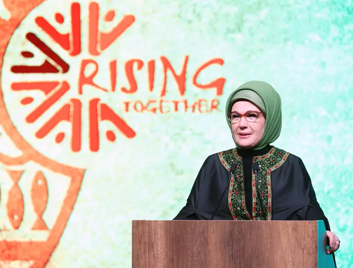 Emine Erdoğan, Afrikalı devlet başkanlarının eşleriyle bir araya geldi