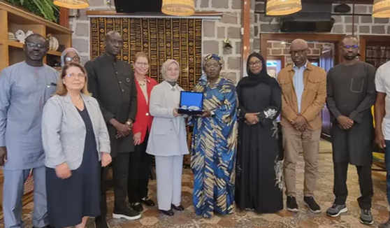 Senegal UCAD Cheikh Anta Diop Üniversitesi akademisyenleri ile iş birliği görüşmesi